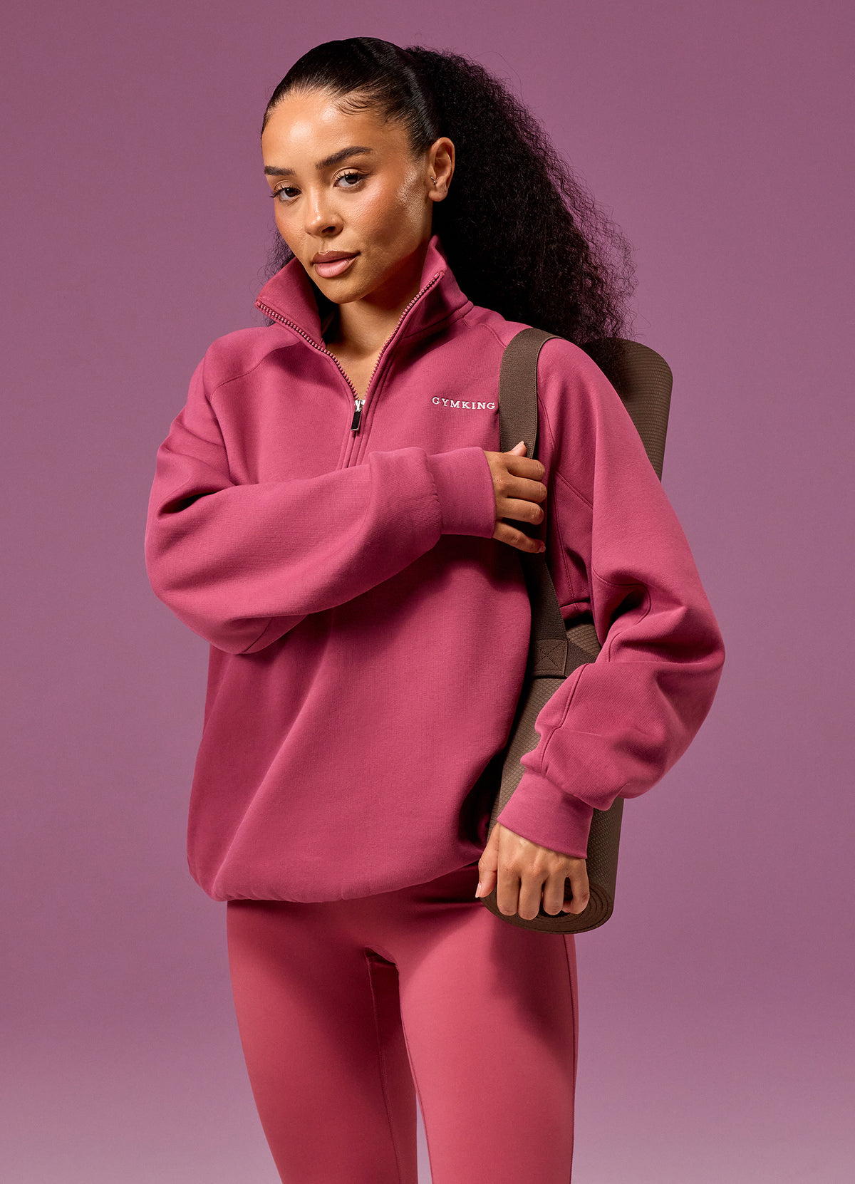 Gym King 365 Raglan Sleeve Funnel - Berry