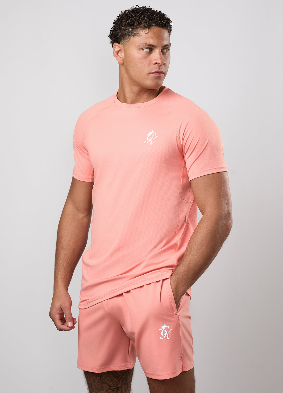 Gym King Energy T-Shirt - Dusty Coral