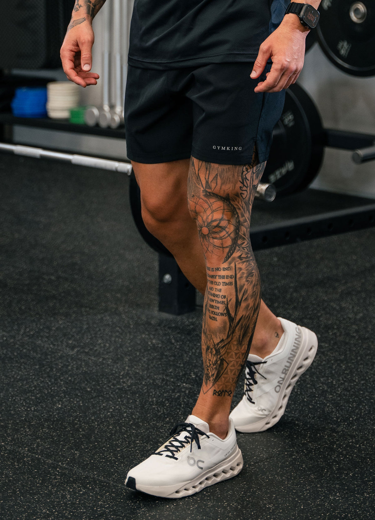 Gym King Energy Linear Short - Zwart