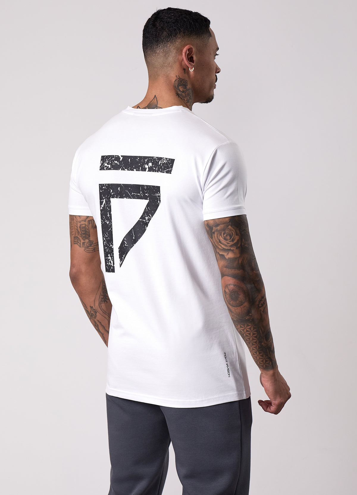 Gym King Fight Division T-Shirt - White