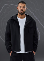 Gym King Rebellion Darkside Full Zip Track Top - Black thumbnail