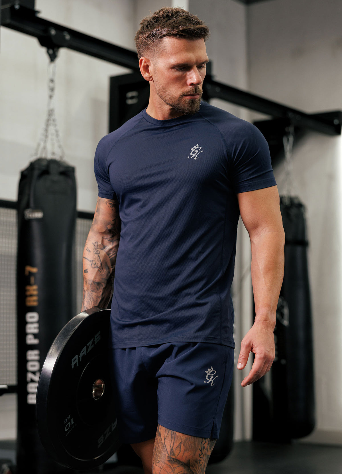 Gym King Energy T-Shirt - Navy