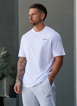 Gym King Klassiek T-shirt met normale pasvorm - Witte miniatuurafbeelding