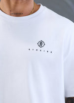 Gym King Rebellion Oblivion Jersey T-Shirt - White thumbnail