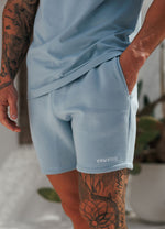 Gym King Fundamental Linear Short - Powder Blue thumbnail