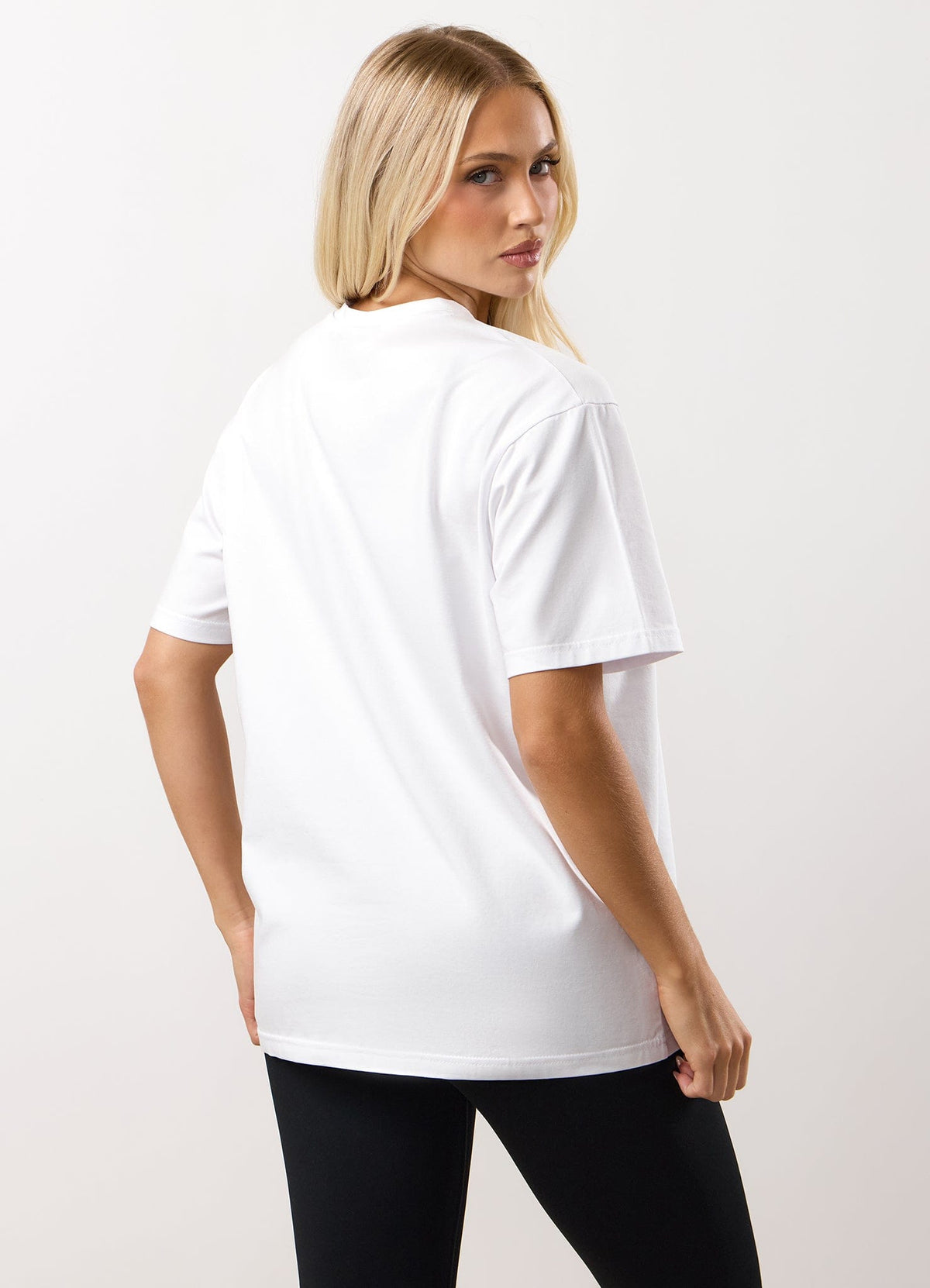 Gym King Boyfriend T-Shirt - White