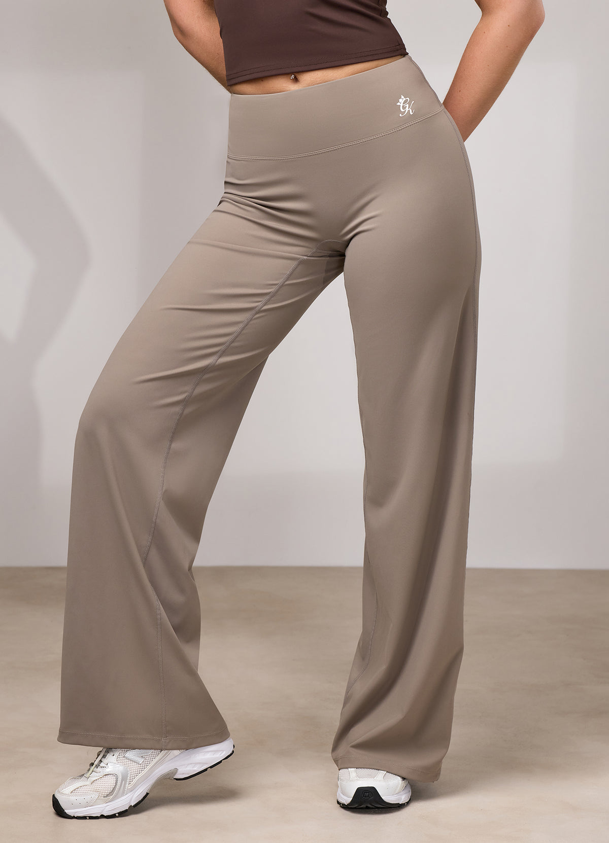 Gym King 365 Straight Leg Yoga Pant- Truffle
