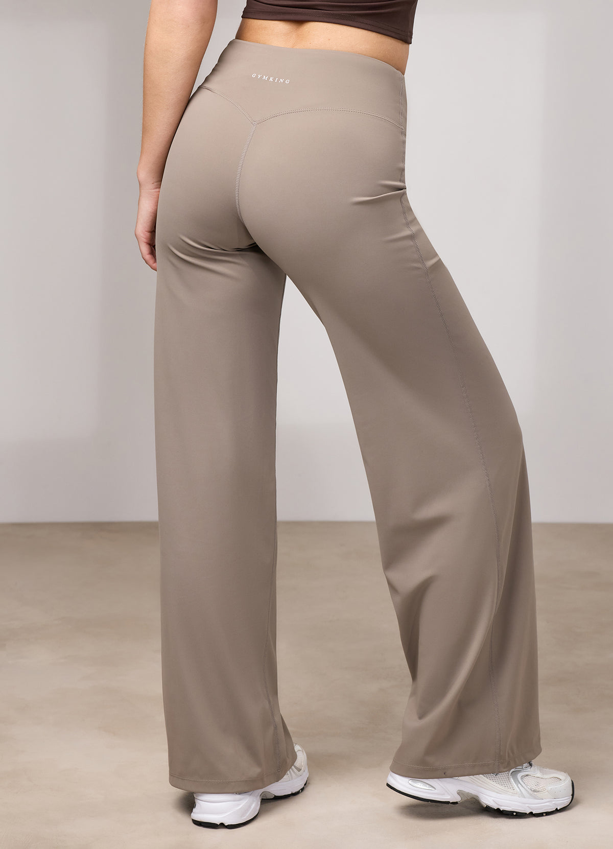 Gym King 365 Straight Leg Yoga Pant- Truffle