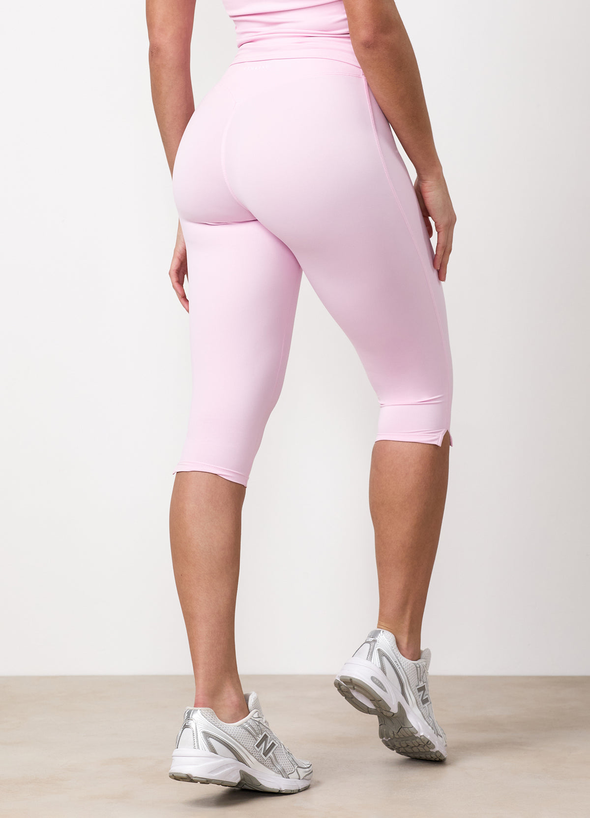 Gym King 365 Capri Legging - Soft Pink