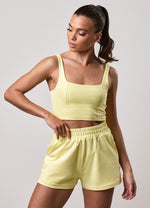 Gym King 365 Jersey-tanktop met ronde hals - Sherbet Lemon (miniatuurafbeelding)