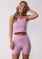 Gym King Older Kids 365 Long Line Tank - Dusky Mauve thumbnail