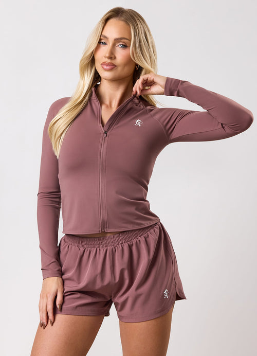 Gym King 365 Full Zip Funnel - Bruin-pruim