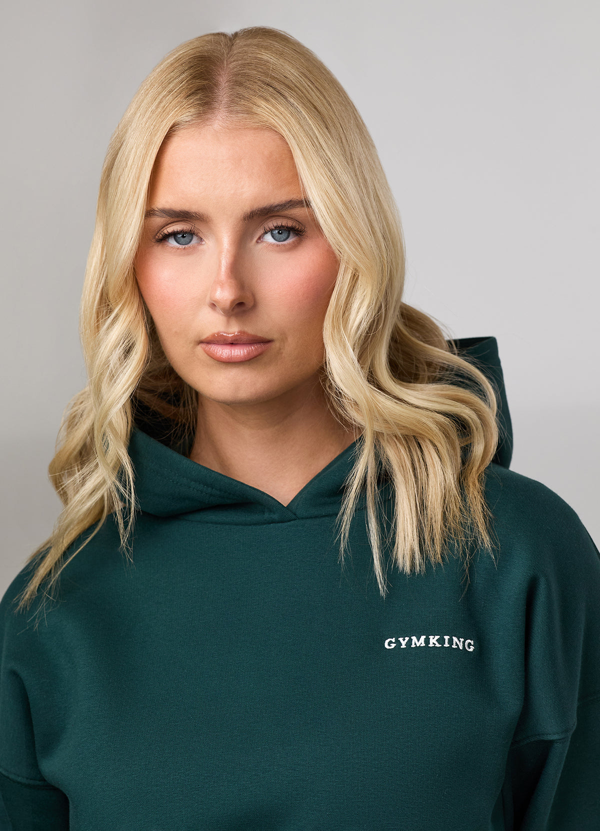 Gym King 365 Relaxed Hoodie - Deep Forest Green