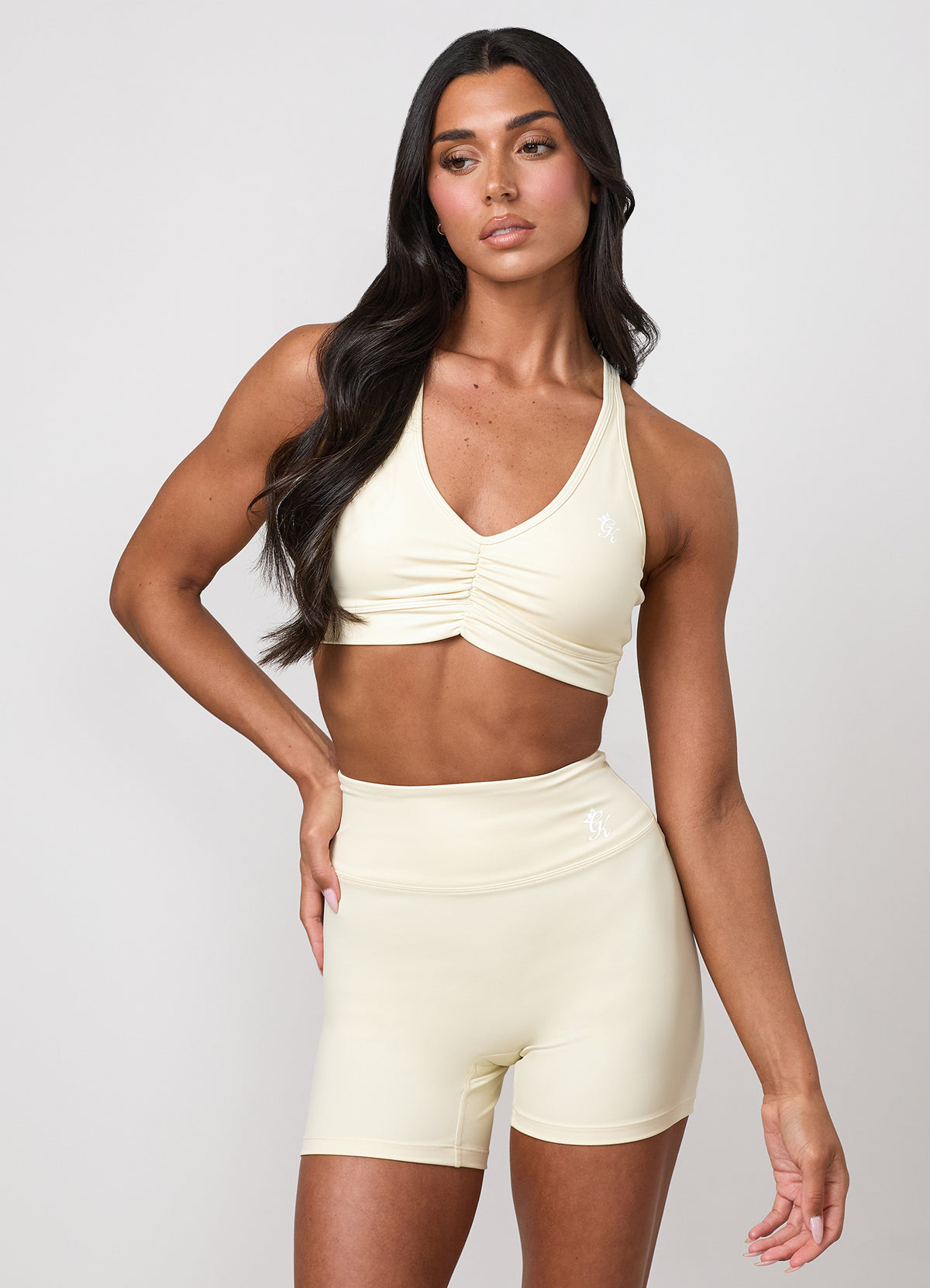 Gym King 365 Scrunch Bra - Buttermilk