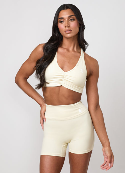 Gym King 365 Scrunch Bra - Buttermilk