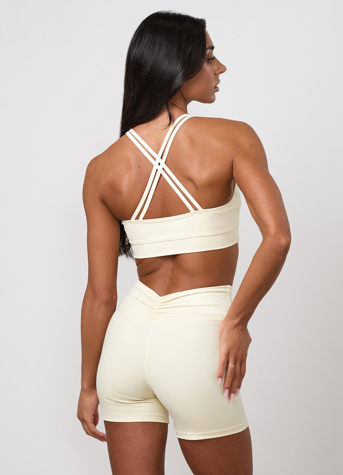 Gym King 365 Scrunch Bra - Buttermilk