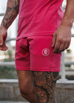 Gym King Pro Jersey Short - Pink thumbnail