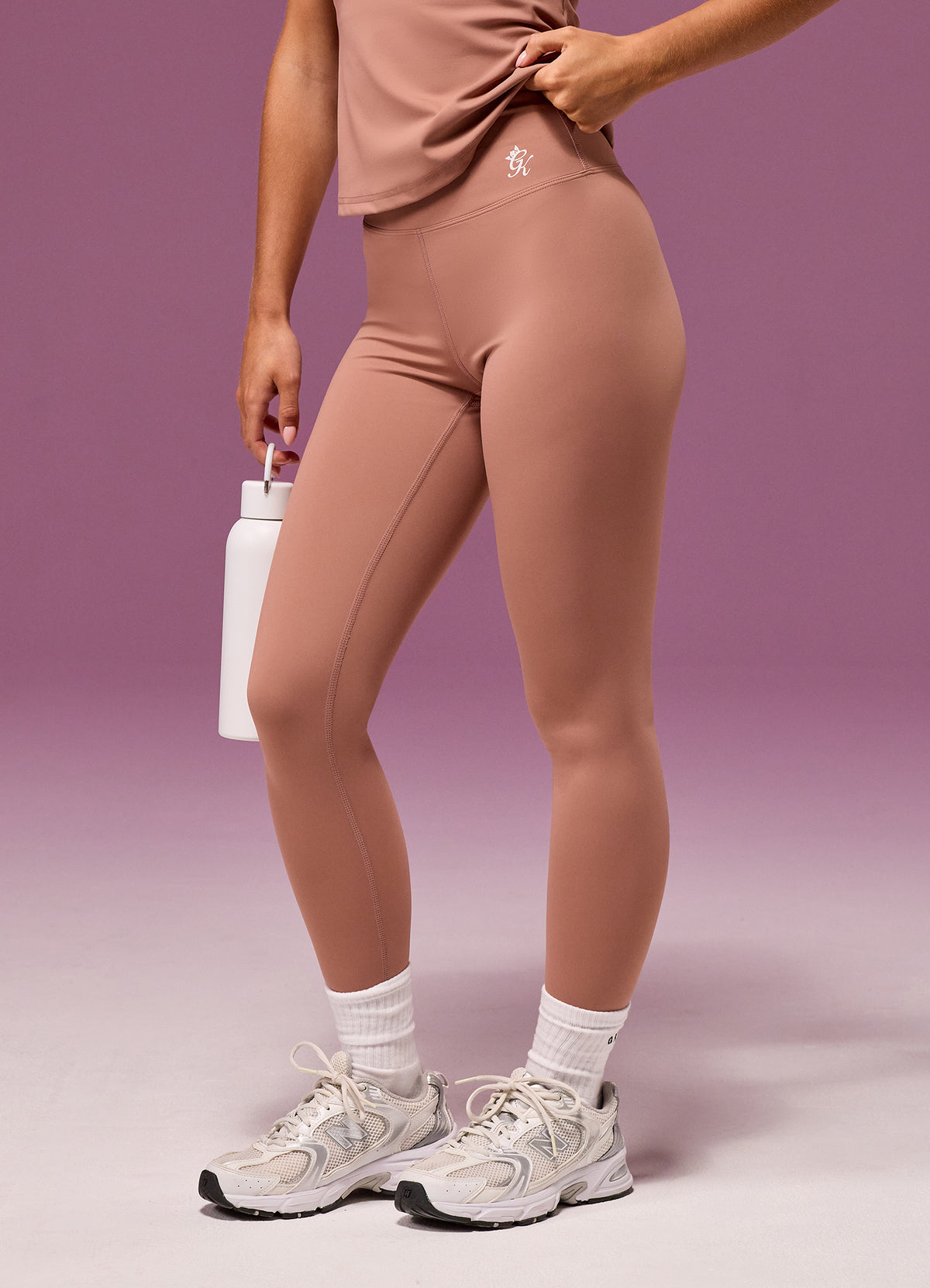 Gym King 365 Legging - Pale Chestnut