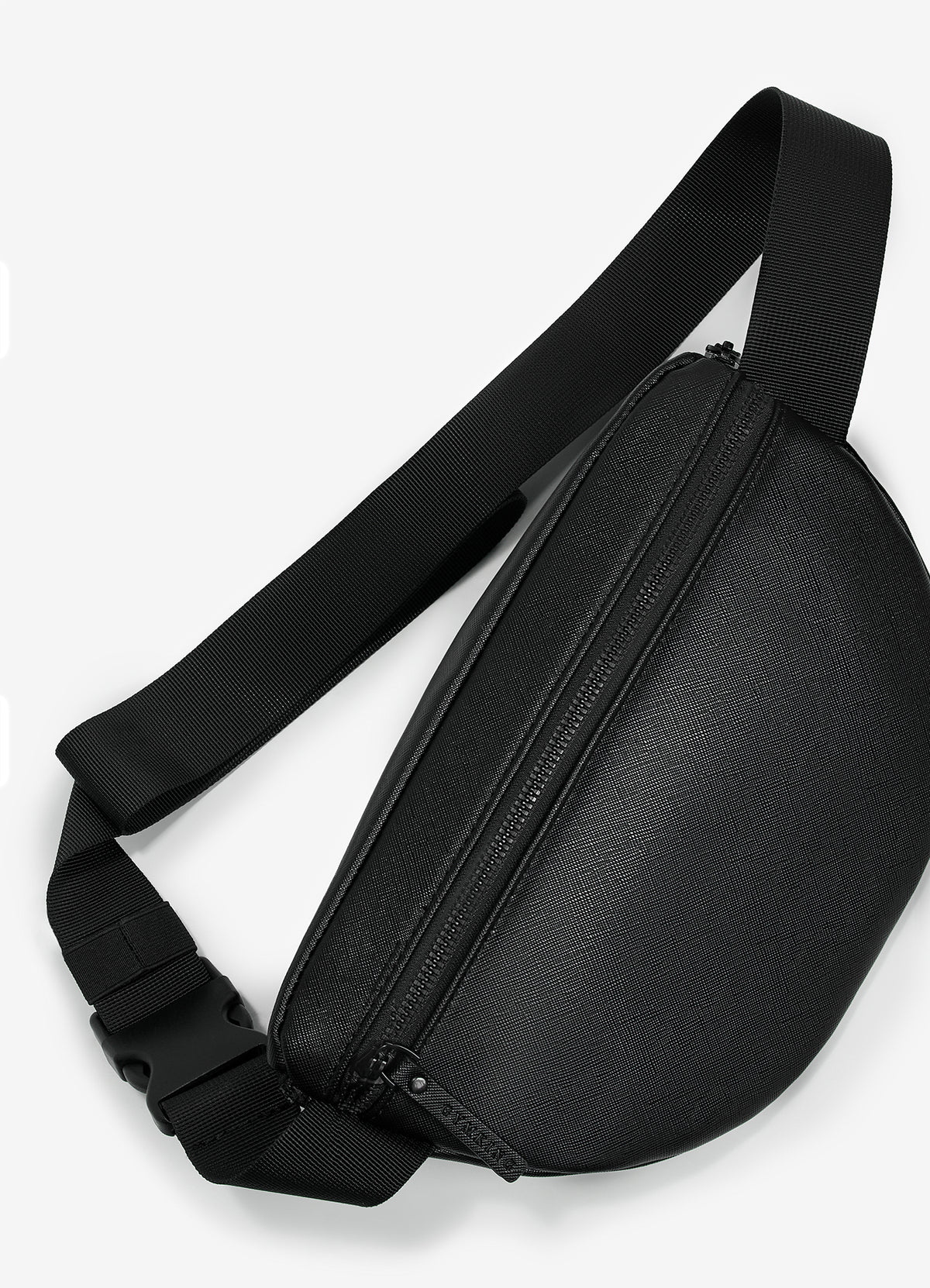 Gym King Debossed Belt Bag - Black