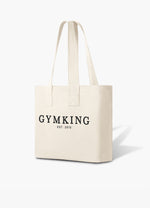 Gym King Established Tote Bag - Light Beige thumbnail