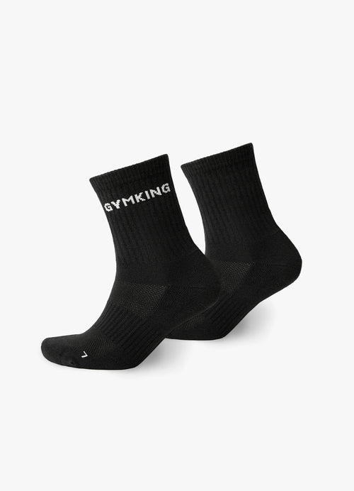 Gym King Linear-sok (1 stuk) - Zwart