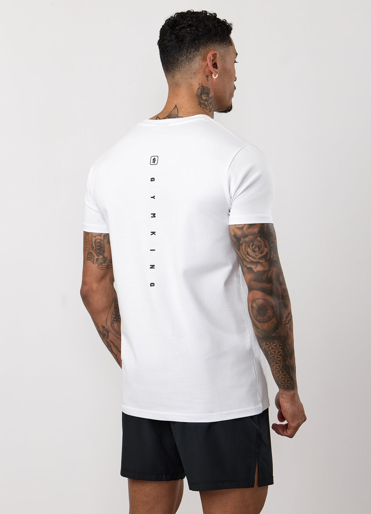 Gym King Apex Short Sleeve T-Shirt - White