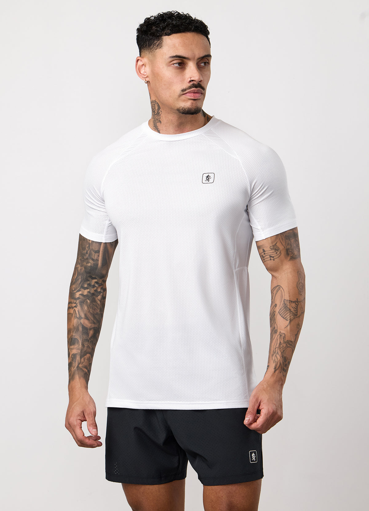 Gym King Apex Performance T-Shirt - White