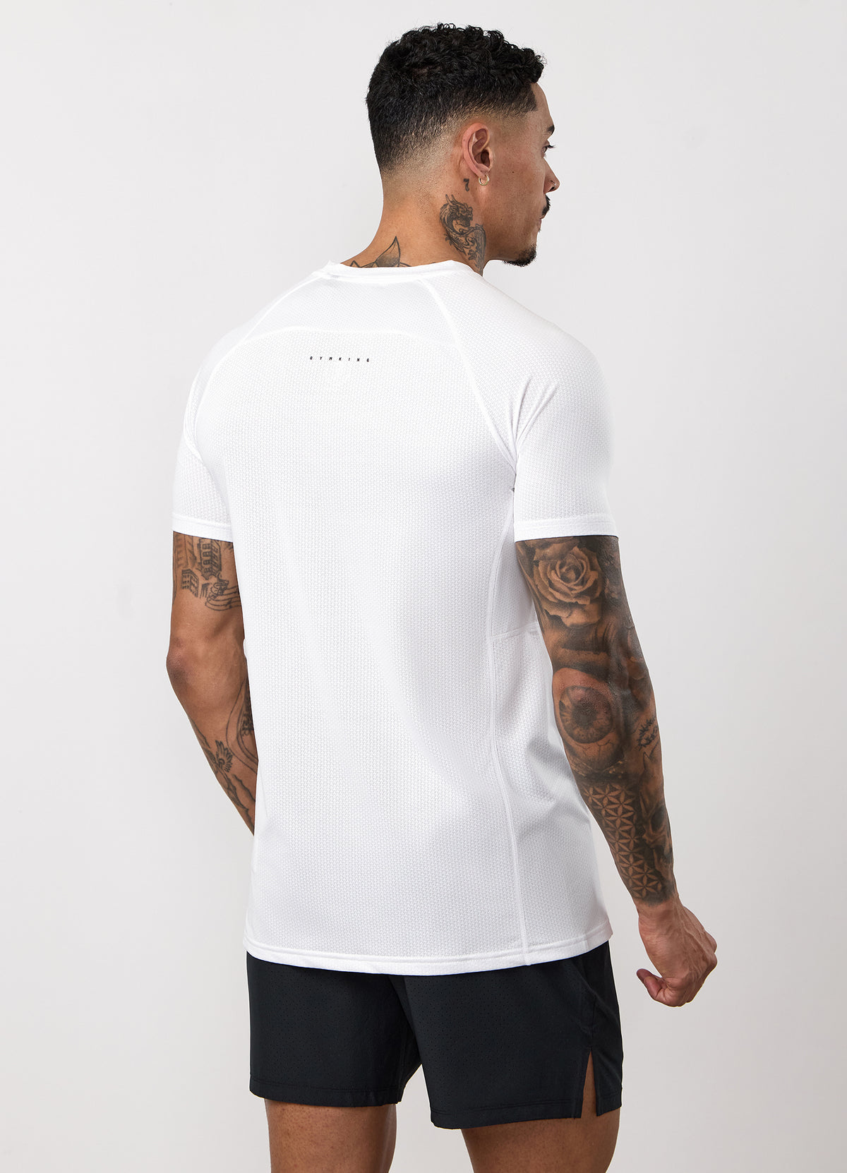 Gym King Apex Performance T-Shirt - White