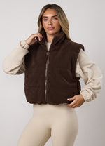 Gym King Fleece Gilet - Ganache thumbnail
