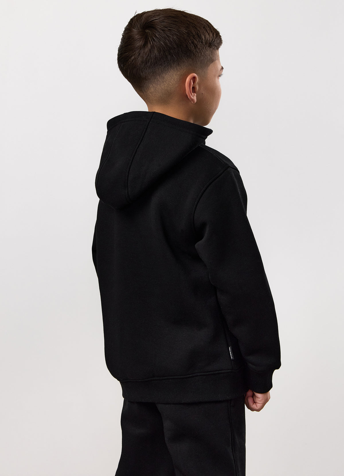 Gym King Younger Kids Fundamental Hoodie - Black