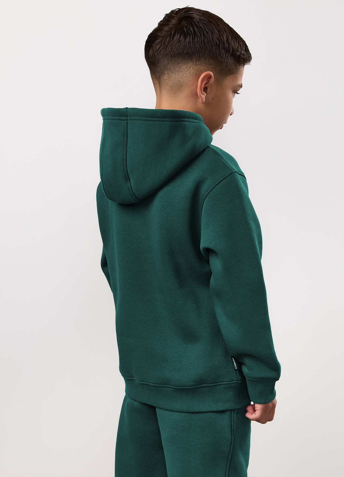 Gym King Older Kids Fundamental Hoodie - Deep Forest Green