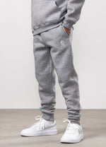 Gym King Younger Kids Fundamental Jogger - Grey Marl thumbnail
