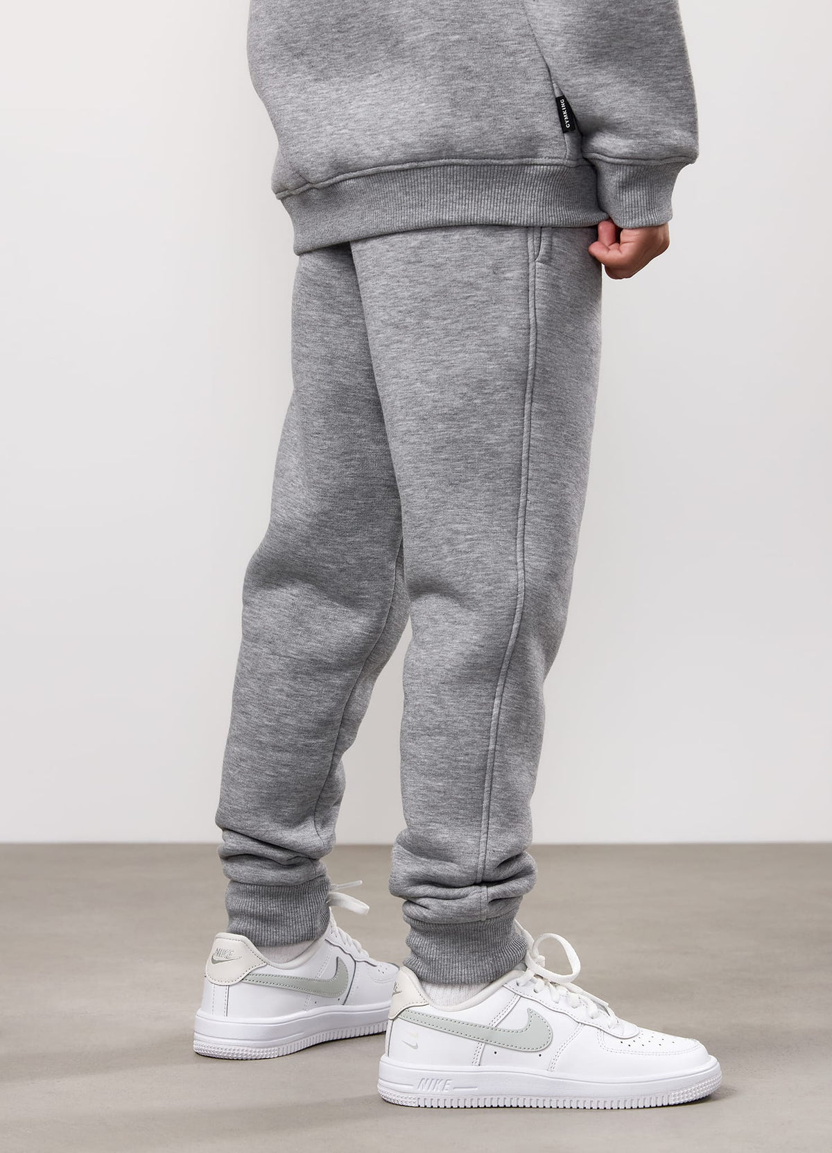 Gym King Kids Fundamental Jogger - Grey Marl