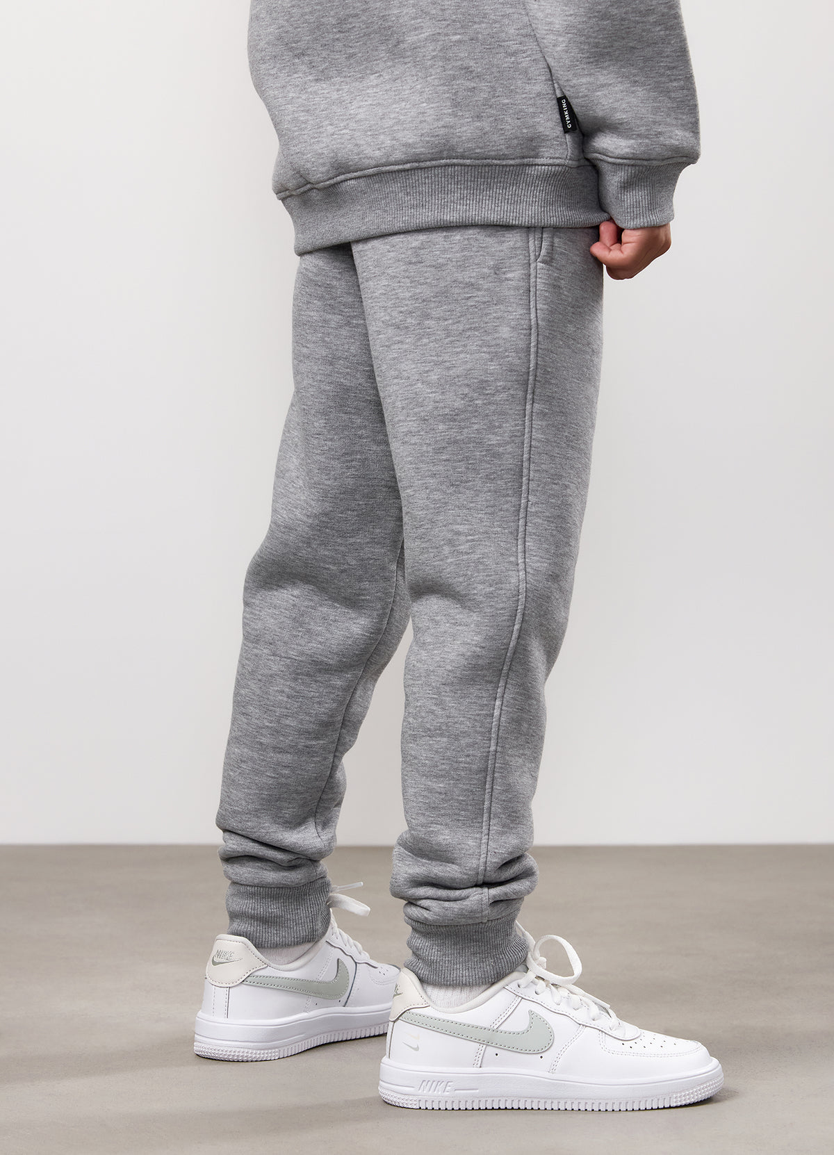 Gym King Younger Kids Fundamental Jogger - Grey Marl