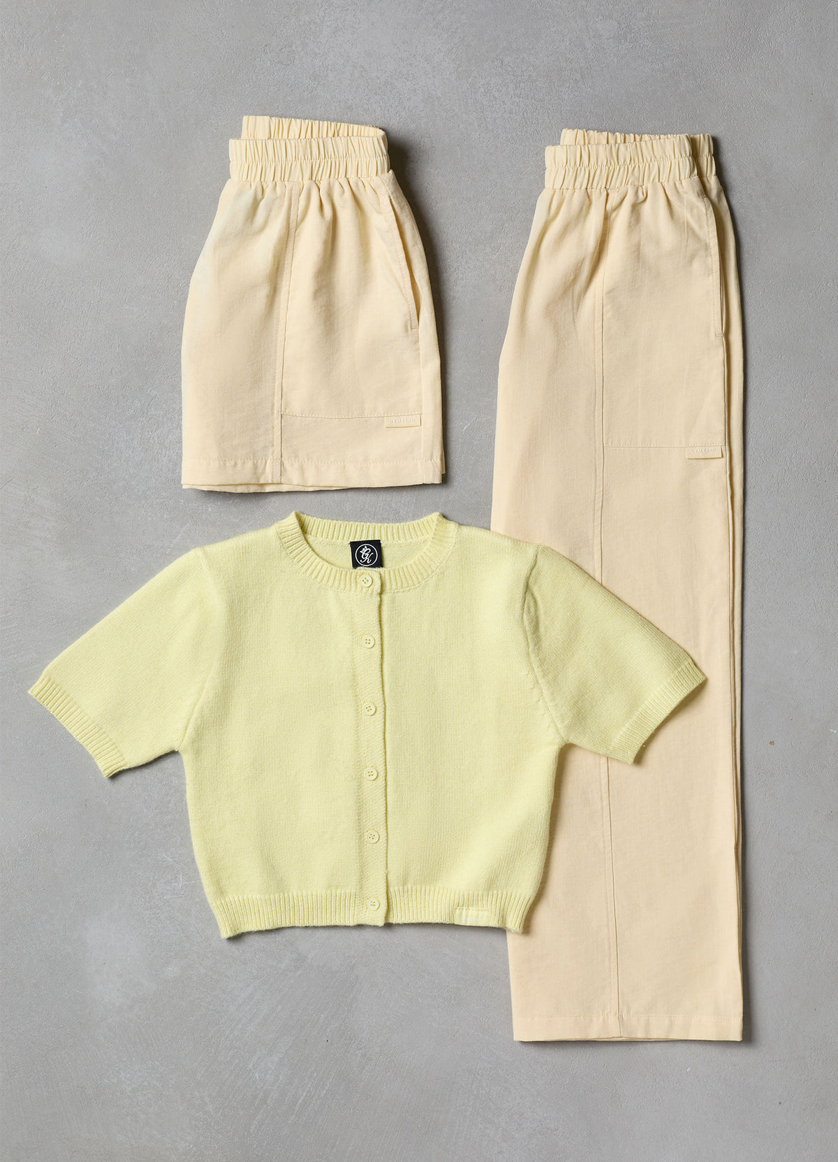 Gym King Younger Kids Signature Woven Short - Buttermilk