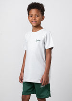 Gym King Younger Kids College Jersey T-Shirt - Snow Marl thumbnail