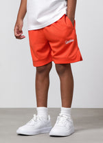 Gym King Older Kids College Mesh Short - Lava Orange thumbnail