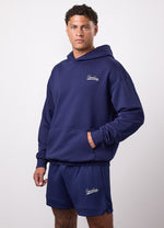 Gym King College Lightweight Hoodie - Oxford Blue thumbnail