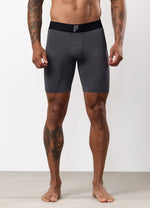 Gym King Fight Division Combat Compression Short - Graphite thumbnail