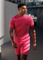 Gym King Core Plus Poly 2.0 T-shirt - Roze miniatuurafbeelding