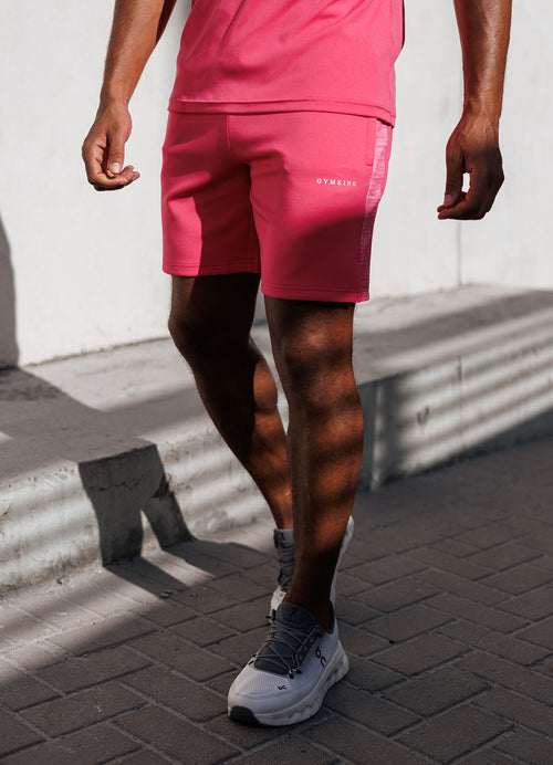 Gym King Core Plus Poly 2.0 Short - Roze
