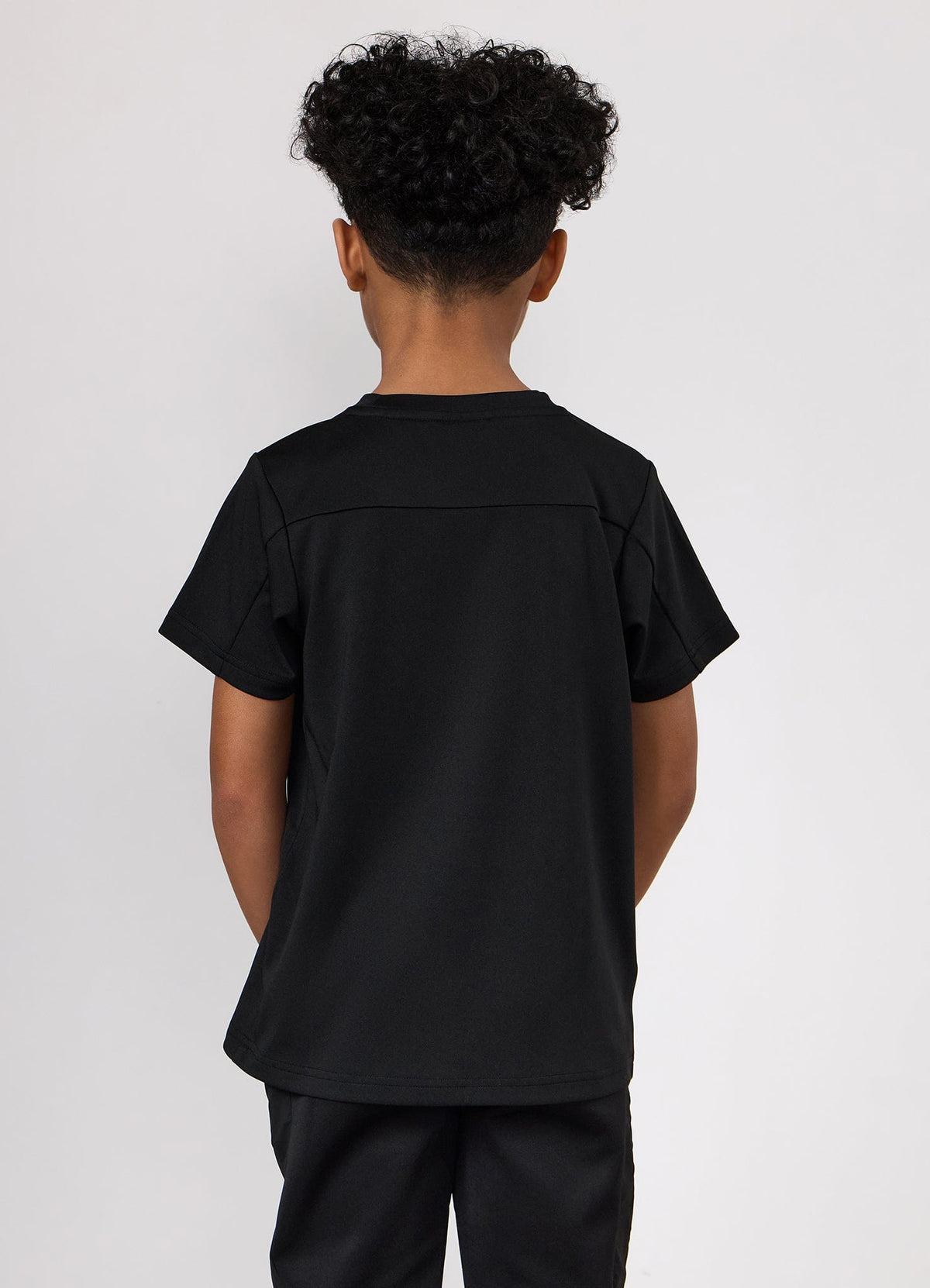 Gym King Kids Core Plus Panel T-Shirt - Black