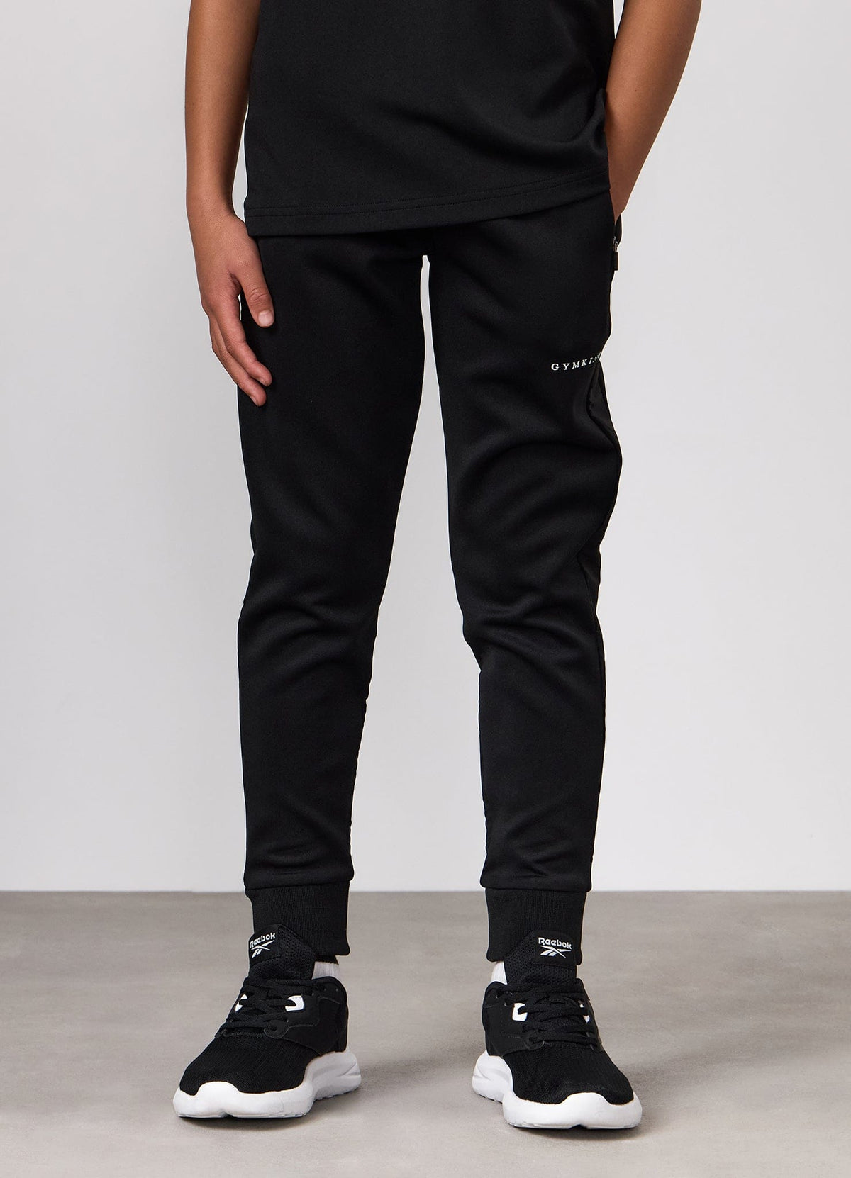 Gym King Kids Core Plus Panel Jogger - Black
