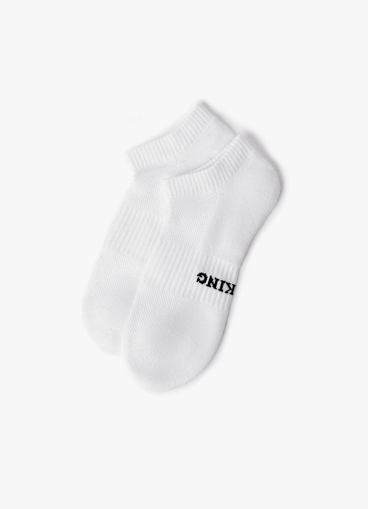 Gym King Linear Sports Sock (1PK) - White