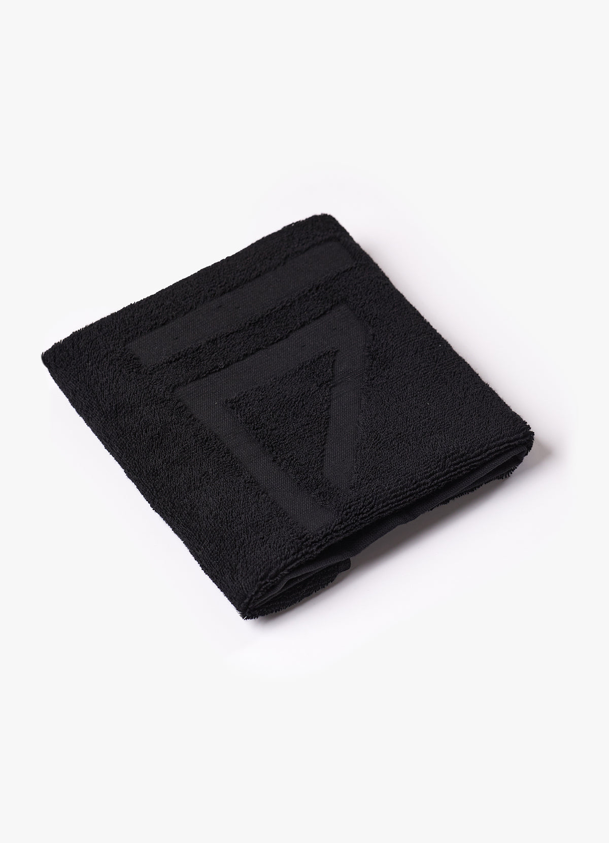 Gym King Small Fight Division Towel - Black/Black