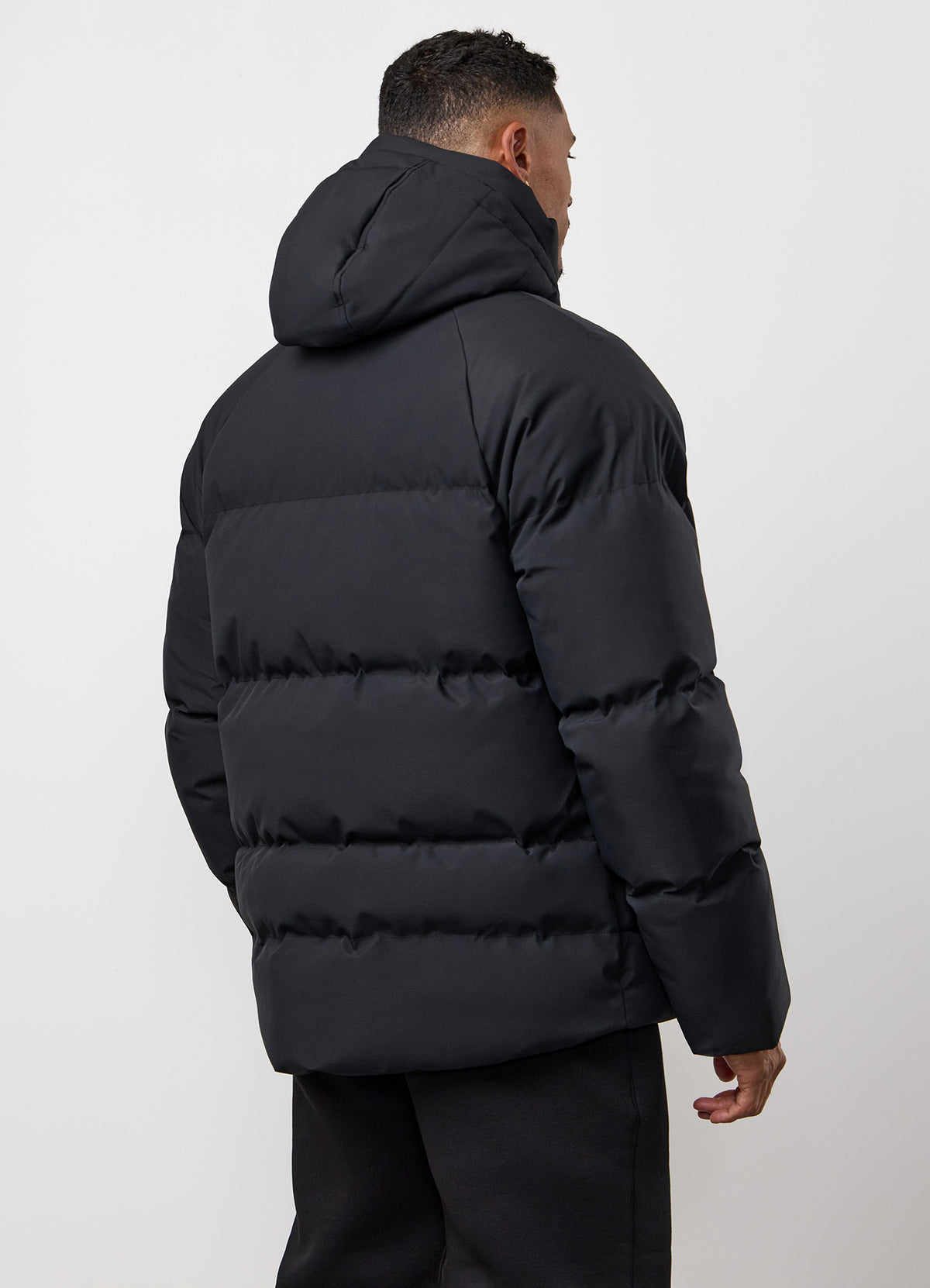 Gym King Discipline-pufferjack - Zwart