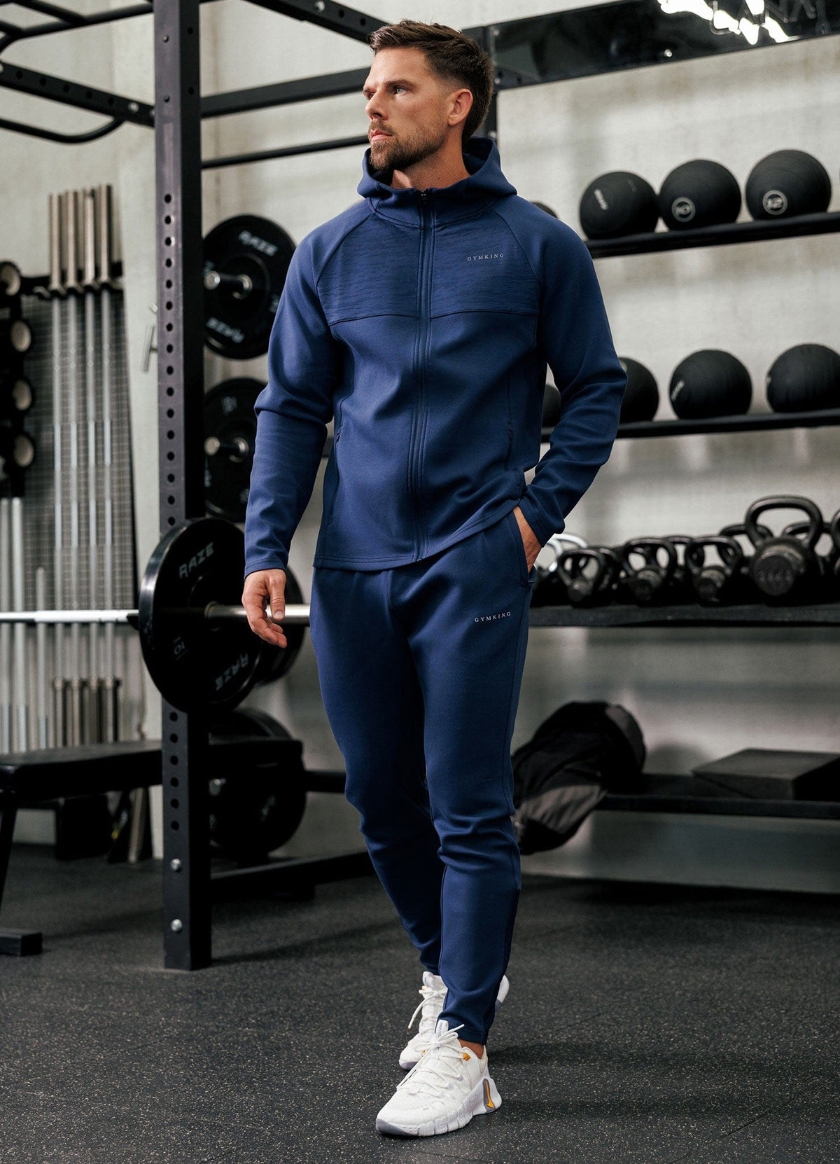 Gym King Dynamic Training Pant - Oxford Blue
