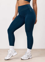 Gym King Dynamic Mesh Panel Legging - Oil Blue thumbnail