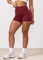 Gym King Dynamic Mesh Panel Short - Ruby Red thumbnail