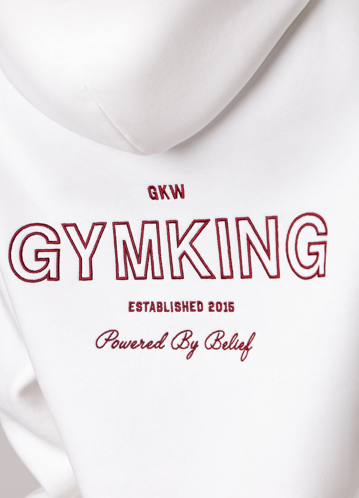 Gym King Dynamic Oversized Hoodie - Cream